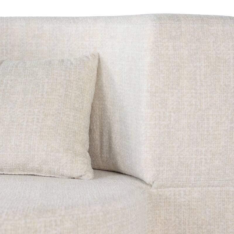 2-in-1 Foldable Sofa Bed, Convertible Sleeper Sofa Couch, Upholstered Cloud Couch Loveseat Recliner Sofa with 2 Pillows