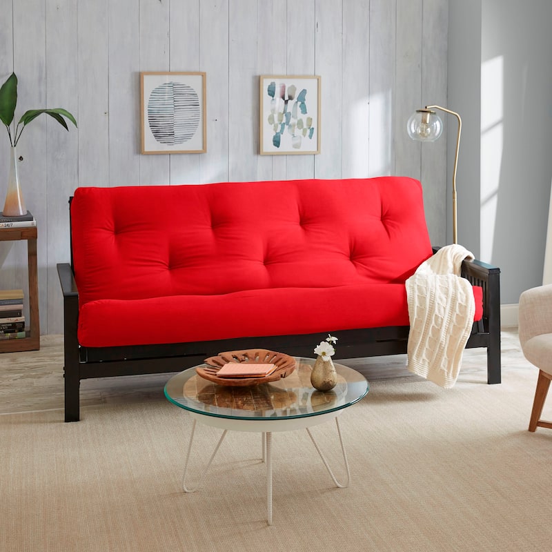 Trupedic Full-size 8-inch Futon Mattress (Mattress Only) - Red - Full