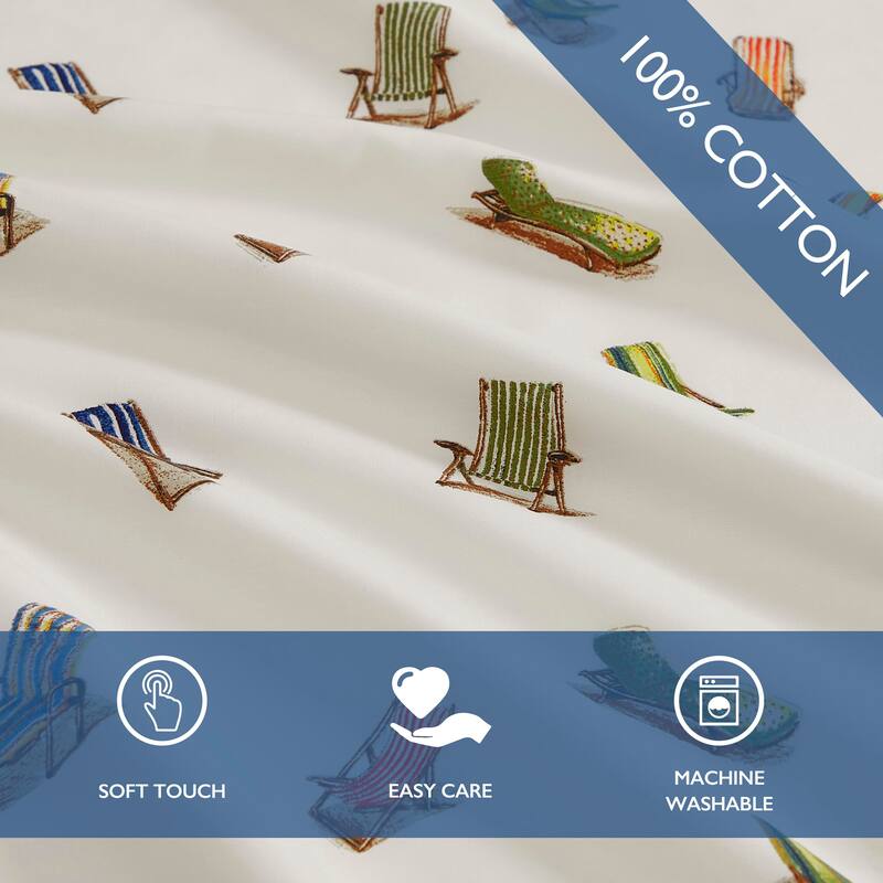 Tommy Bahama Cotton Printed Sheet Sets and Pillowcase Pairs