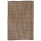 preview thumbnail 5 of 14, Misha Natural Trellis Area Rug 10'X14' - Gray/Beige - Rectangle