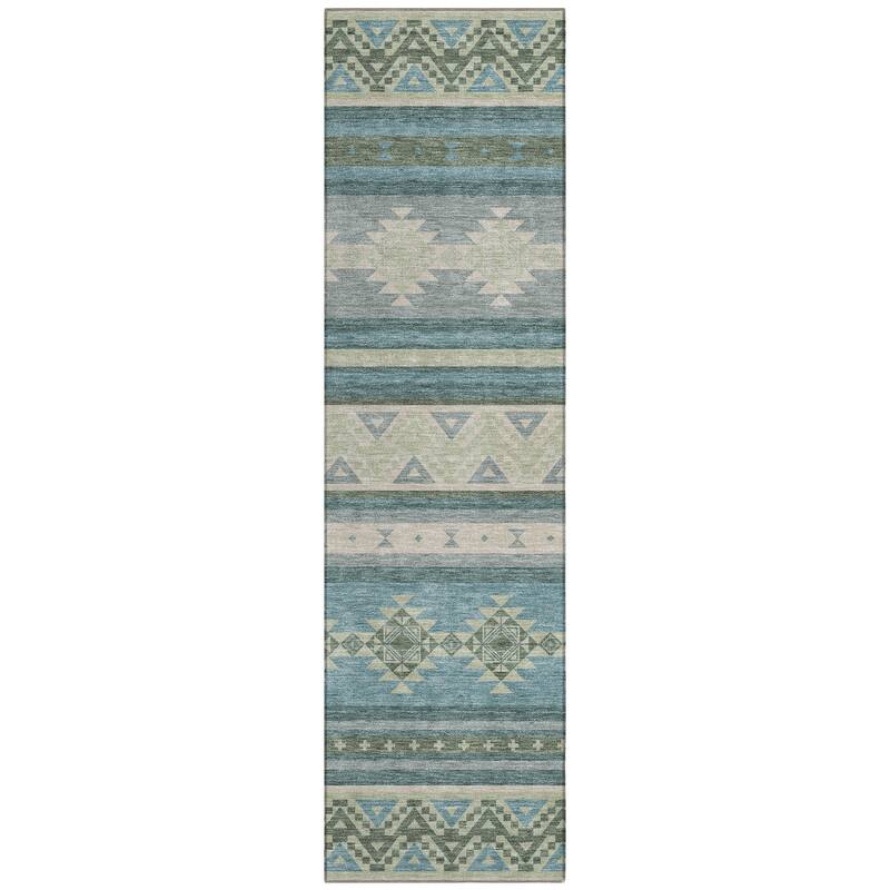 Machine Washable Indoor/ Outdoor Global Heston Chantille Rug