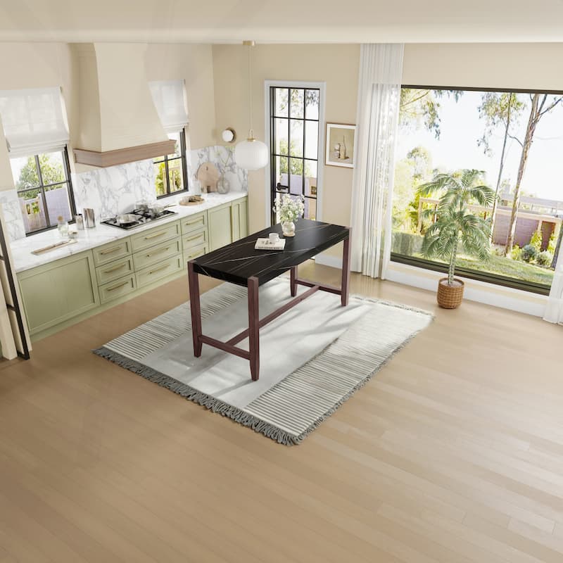 Versatile Counter Height Table for Various Spaces with Modern Design