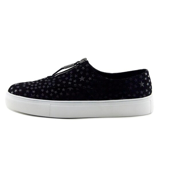 madden girl black slip on sneakers