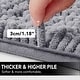 preview thumbnail 19 of 134, Deconovo Chenille Bath Rugs - Thick Plush Microfiber, Non-Slip Washable Bathroom Mats