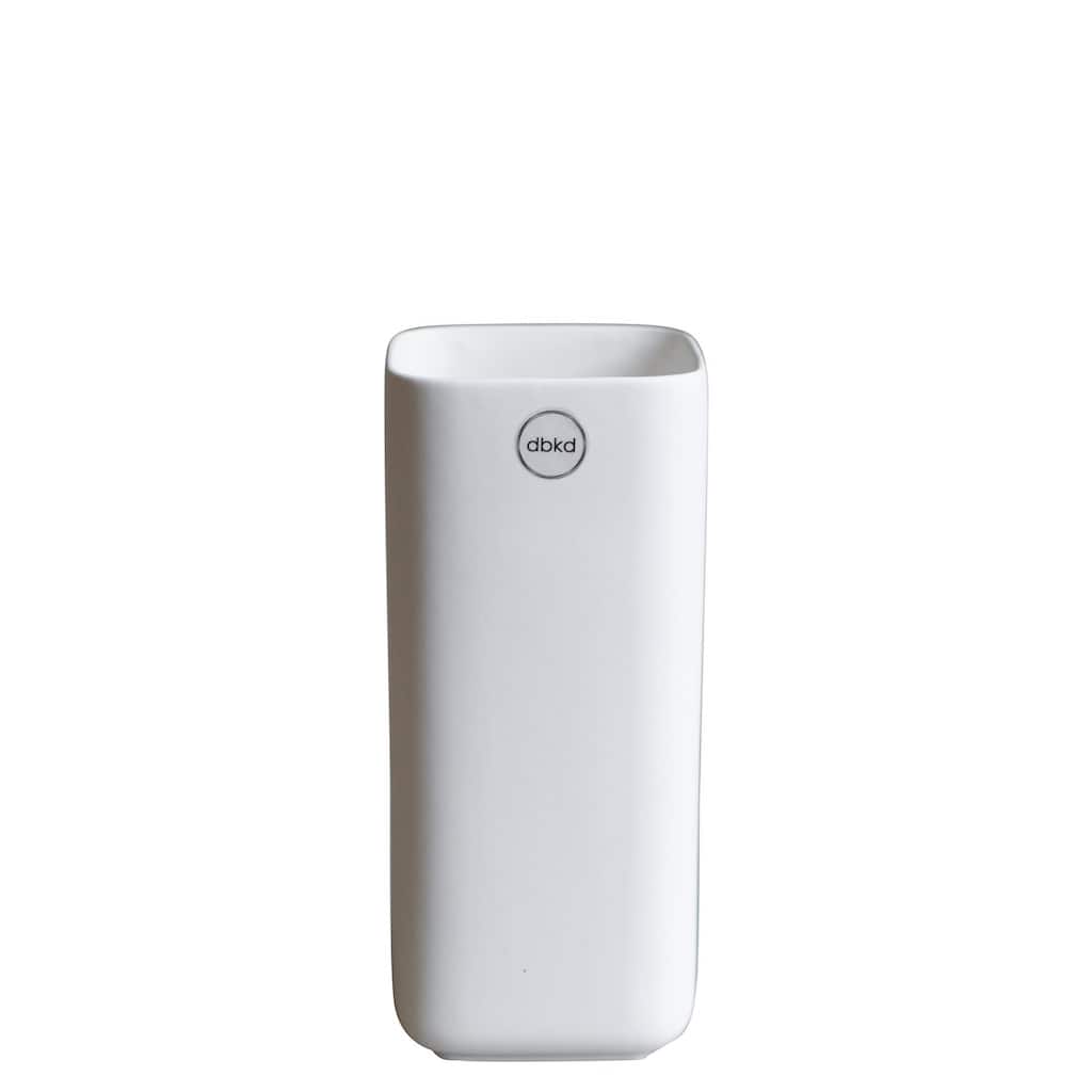 CUBE Vase White - White