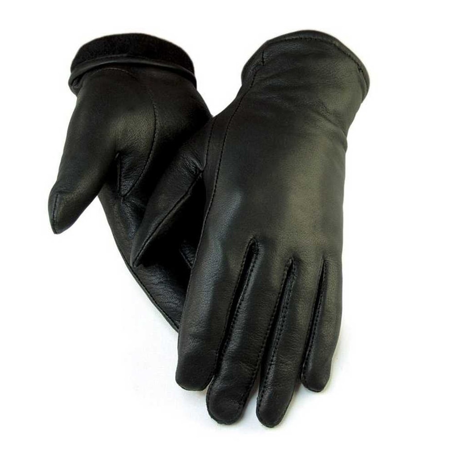 fleece lined leather gloves women's