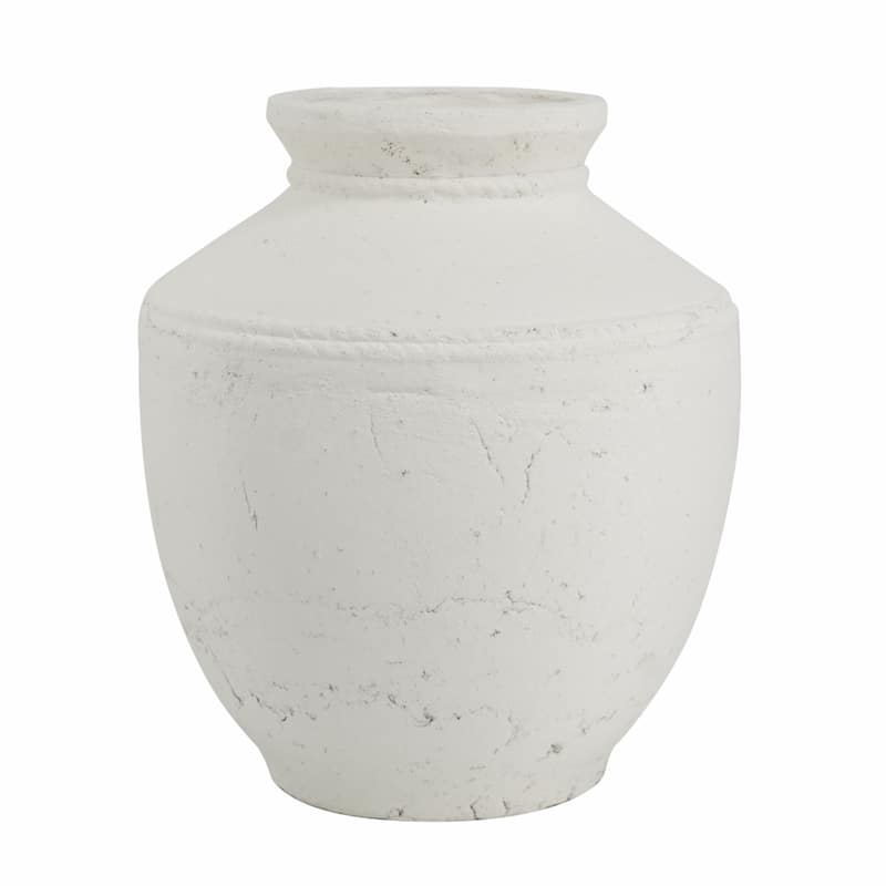 D12x14" Round Terracotta Vase