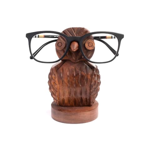 Hoodwink - Owl Eye Glass Holder - 3" L, 3" W, 5.5" H