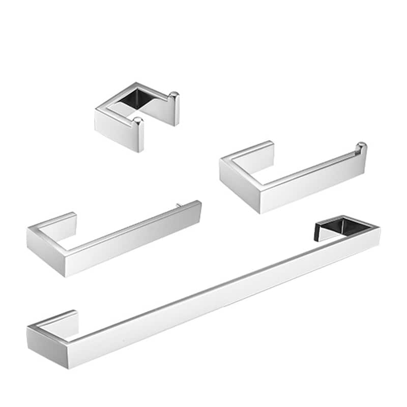 Bathroom Four-Piece Set 304 Stainless Steel Brushed