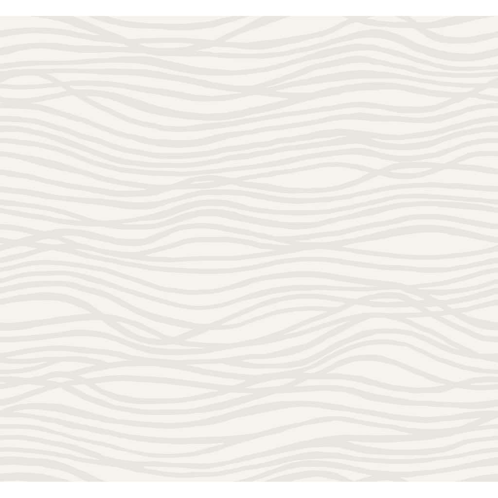 A-Street Prints Galyn Dove Pearlescent Wave Wallpaper