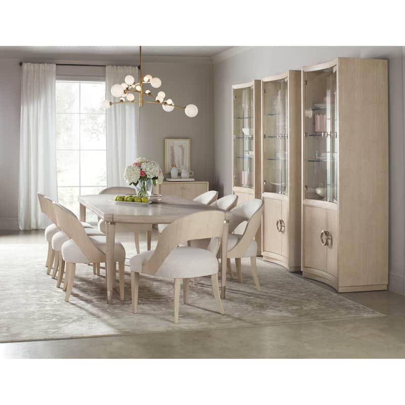 Hooker Furniture 6500-75906 Nouveau Chic 38" Wide 1 Drawer Oak Curio