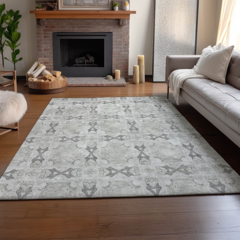 Premium Washable Super Soft Boho Medallions Mayfield Rug