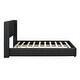 preview thumbnail 19 of 26, Full PU Leather Platform Bed with Wooden Slats