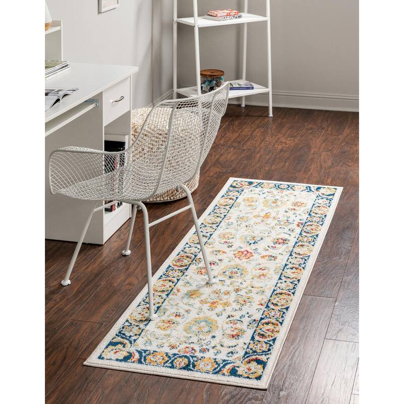 Traditional Taylor Collection Area Rug - Multi - 2'7"x12'