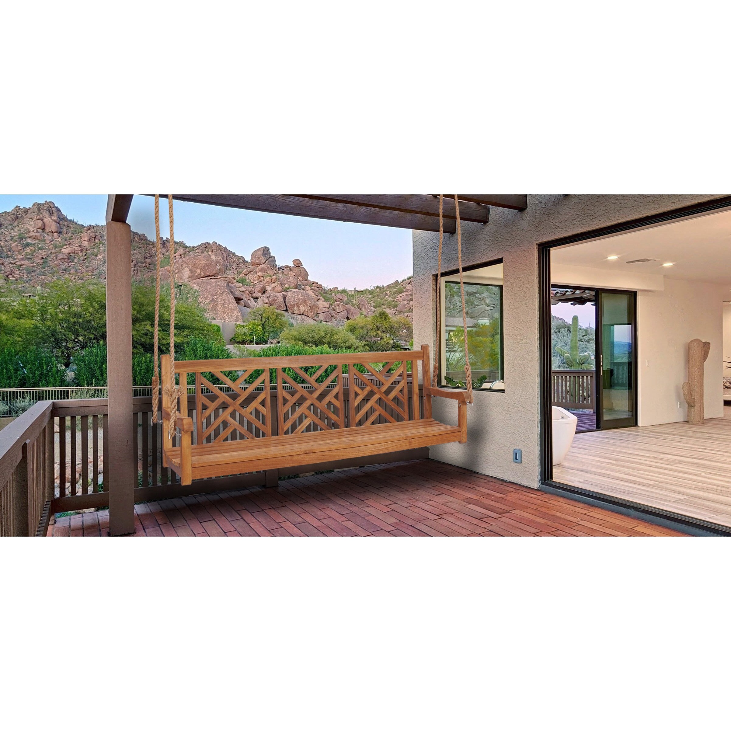 72 inch porch clearance swing