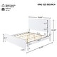preview thumbnail 15 of 57, Christopher Knight Home - Modern Wooden Bed Frame with Headboard and Footboard