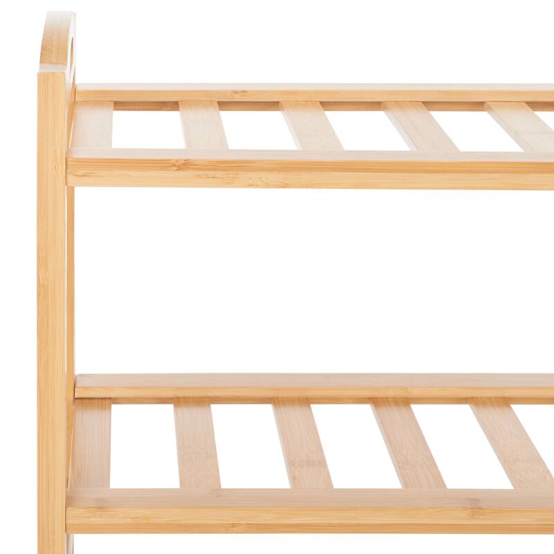 SAFAVIEH Avrora 4-Tier Shelf - 27" W x 9" D x 26" H - 27Wx9Dx26H