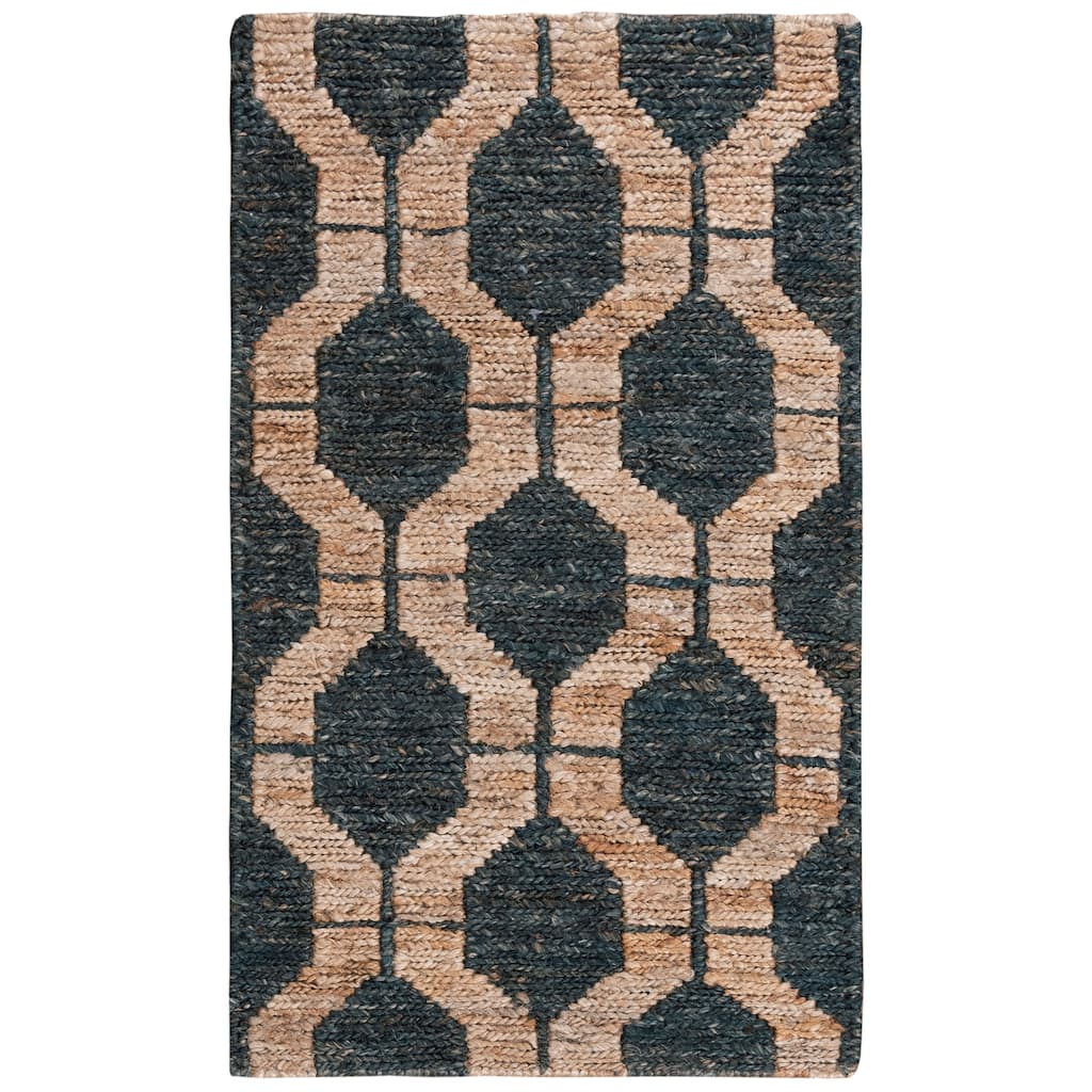 Alora Decor Bali Hand-woven Natural Dhurrie Jute Rug