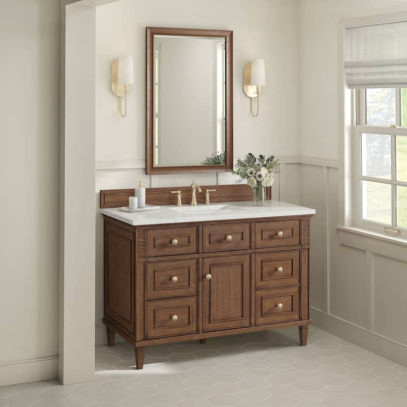 James Martin Vanities 424-V48-3LDL Lorelai 48" Single Basin Wood