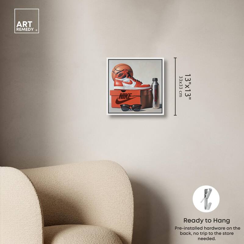 Basketball Practice Canvas by Art Remedy