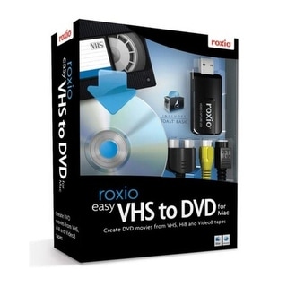 roxio easy vhs to dvd support