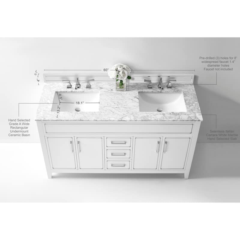Ancerre Designs Aspen Bathroom Vanity Set