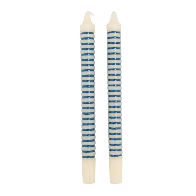Unscented Taper Candles in Box - 0.88"L x 0.88"W x 10.0"H