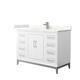 Option White, Nickel Trim, Giotto Quartz Top