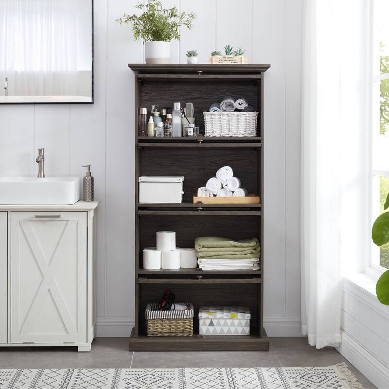 Stylish Multi-functional Glass Display Cabinet for Various Rooms