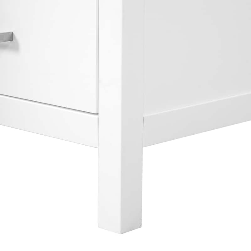 36"Freestanding Bathroom Vanity with Ceramic Sink