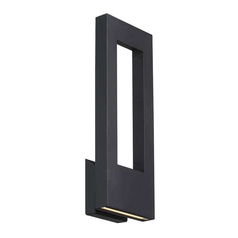 Twilight 16in LED Indoor or Outdoor Wall Light 3000K in Black