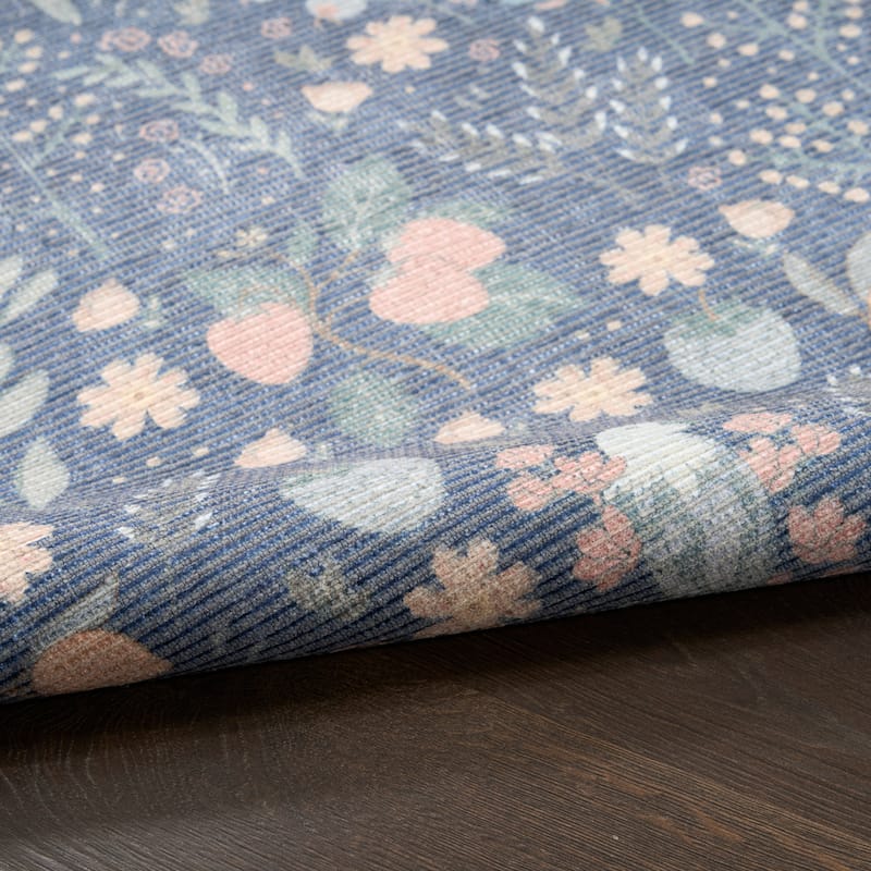 Nourison Botanical Washables Indoor only Chic Floral Area Rug