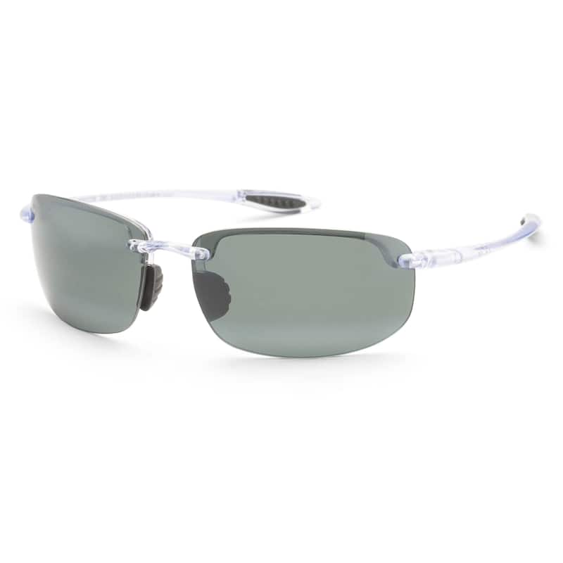 Maui Jim Men's Hookipa 64 mm Clear Sunglasses MJ0407S-005
