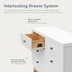preview thumbnail 19 of 24, Storkcraft Santorini 6 Drawer Dresser
