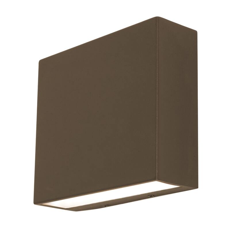 AFX DKTW0807LAJUD Dakota 7" Tall LED Outdoor Wall Sconce - Bronze