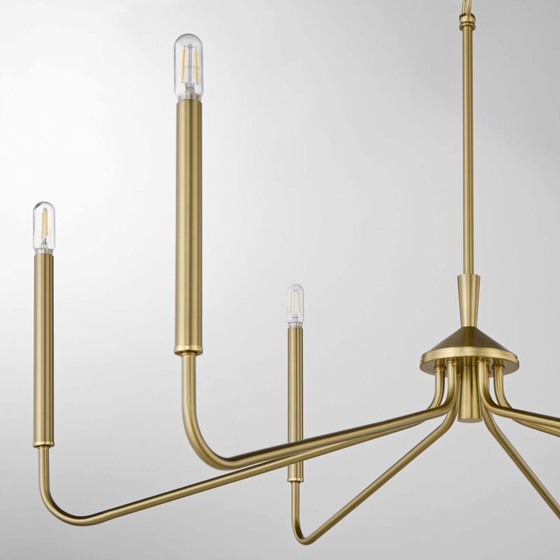 Quorum International 6238-6 Goodwin 6 Light 12" Wide Taper Candle