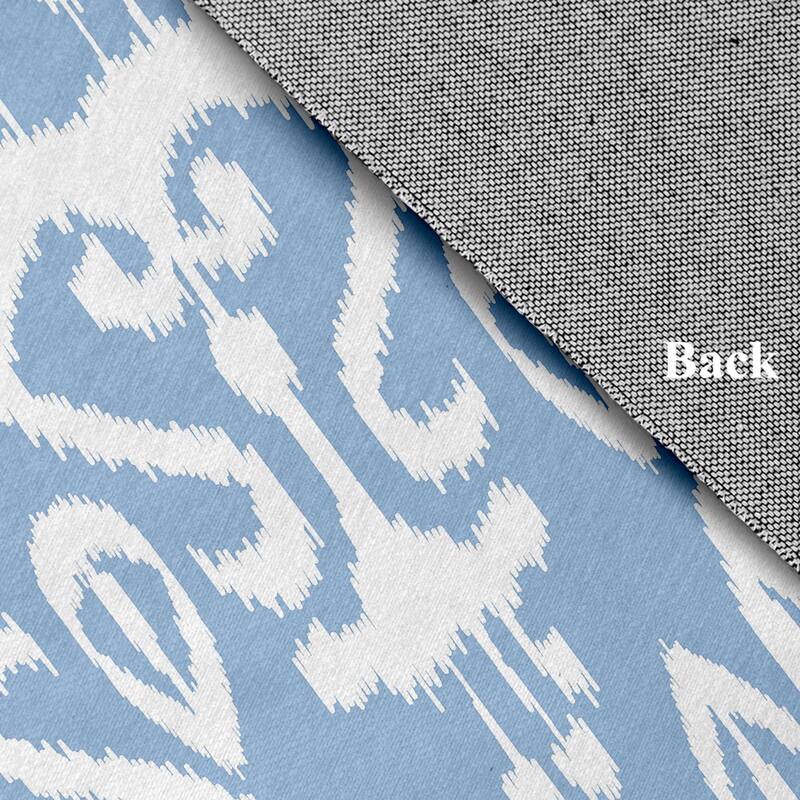Ikat Soft Chenille Rug