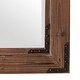 preview thumbnail 5 of 6, Allan Andrews Rectangular Wood Framed Wall Mirror with Black Iron Accents - 46.5"H x 34.75"W
