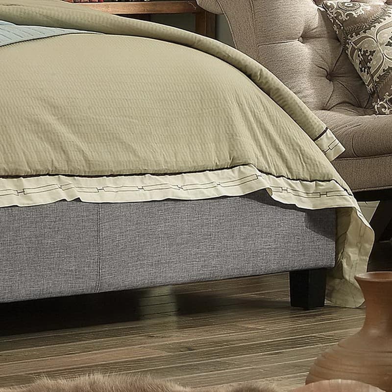 Audrey Tufted Upholstered Wingback Bed Set