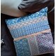 preview thumbnail 4 of 3, Amrita Sen Flower Castle Patchwork Indoor Outdoor Pillow Zip