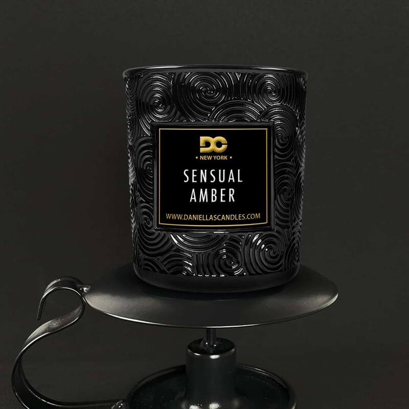 DANIELLA'S CANDLES Sensual Amber Classy Candle - Sensual Amber - 7 oz.