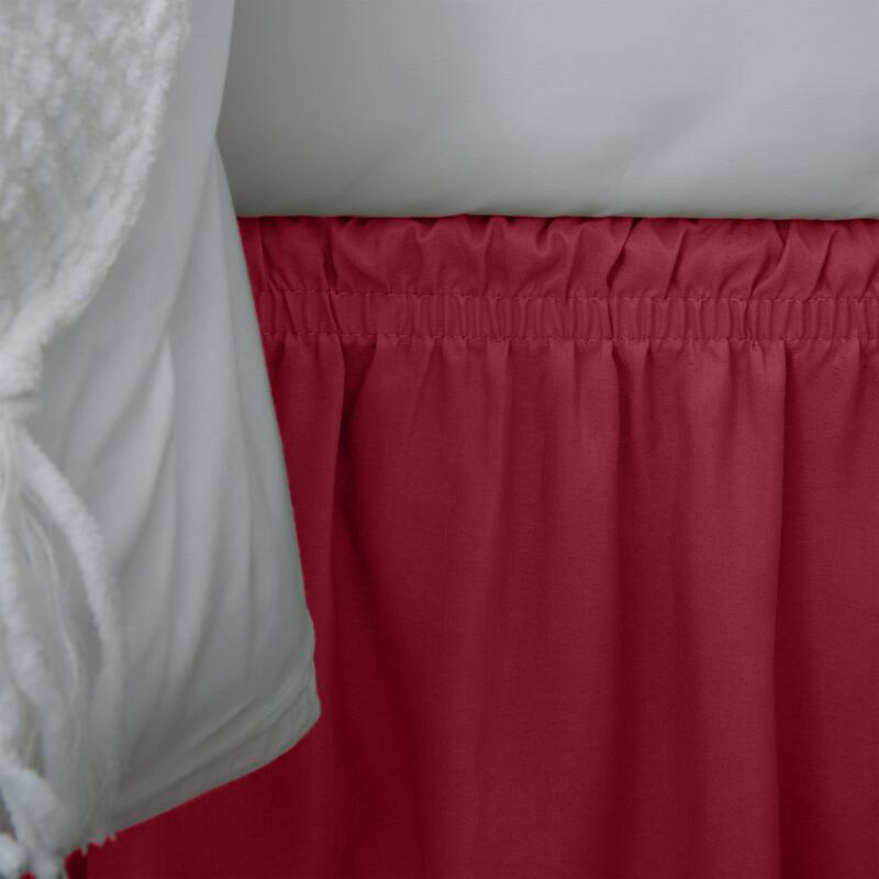 Home Details 18" Drop Wrap Around Bed Ruffle Queen/King