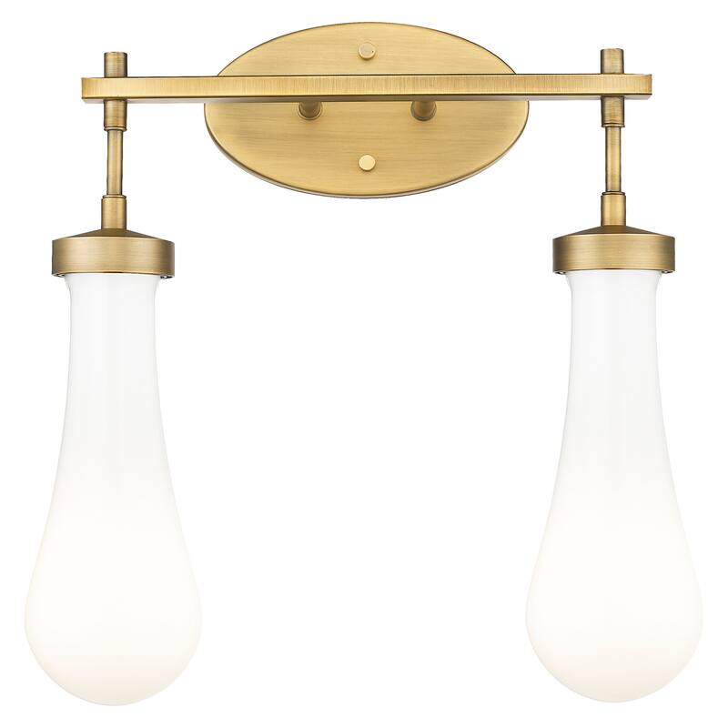 Innovations Lighting 451-2W-G451-4GWH Owego 2 Light 16" Wide Vanity