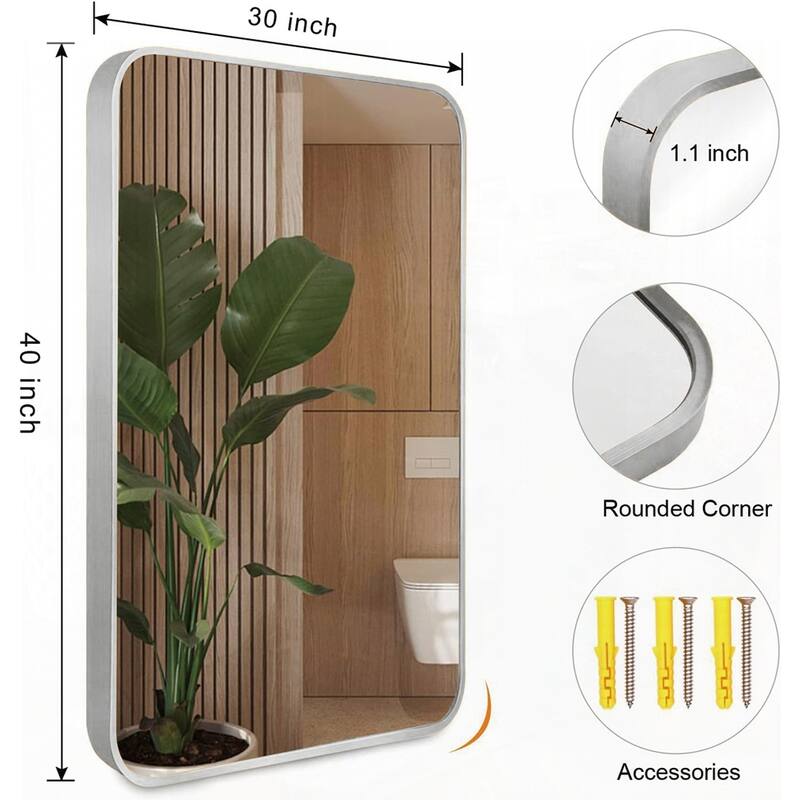 Rectangular Bathroom Wall Mirror