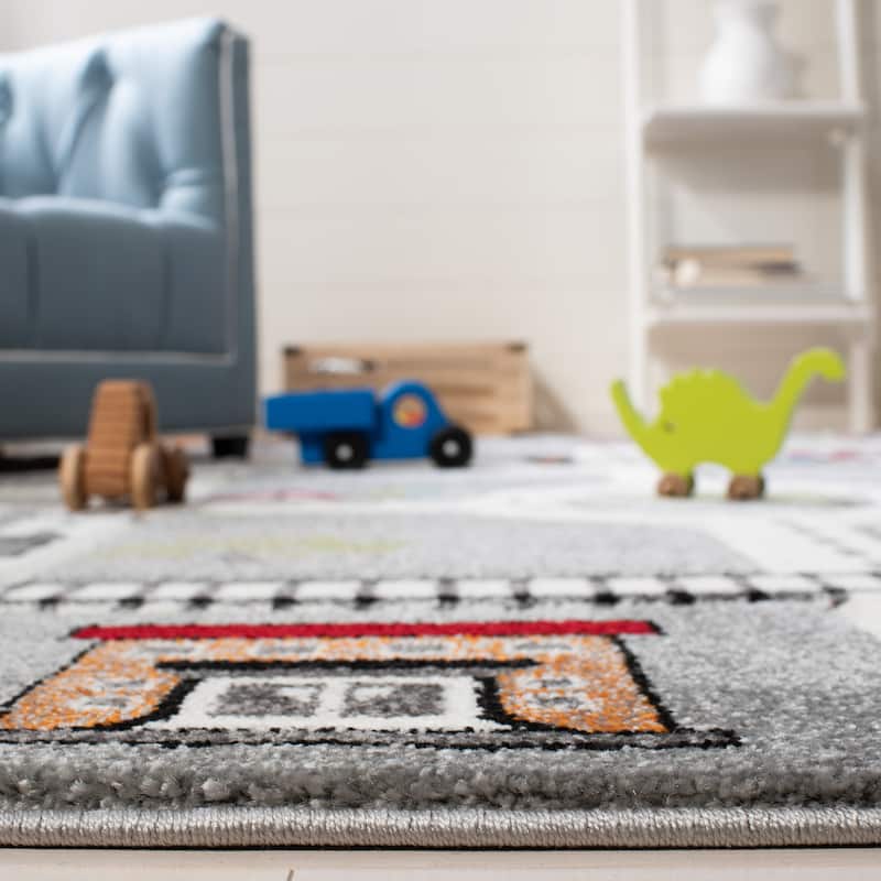 SAFAVIEH Carousel Kids Koika Neighborhood Road Rug