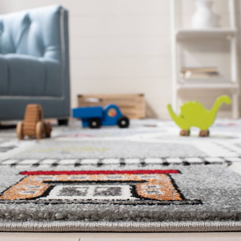 SAFAVIEH Carousel Kids Koika Neighborhood Road Rug