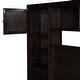 preview thumbnail 46 of 46, Versatility Queen Size Platform Bed with All-in-One Cabinet, Wooden BedFrame w/ Sockets, Shelf & 4 Drawers for Kids/Teens/Adults