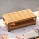 preview thumbnail 4 of 6, Cambridge Casual Logan Teak Outdoor Patio Coffee Table