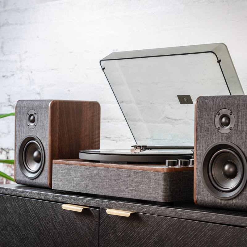 Crosley Nocturne Record Player with Speakers