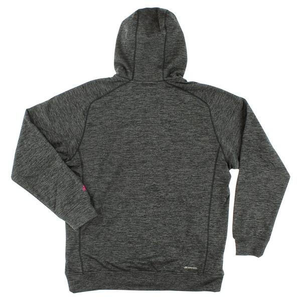 Shop Adidas Mens Rg3 Logo Hoodie D2s Dark Grey Dark Grey Hot Pink Overstock 22544945